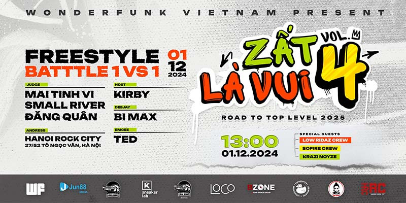 Zất Là Vui vol. 4 x Top Level 2025 - Freestyle Dance Battle 1vs1